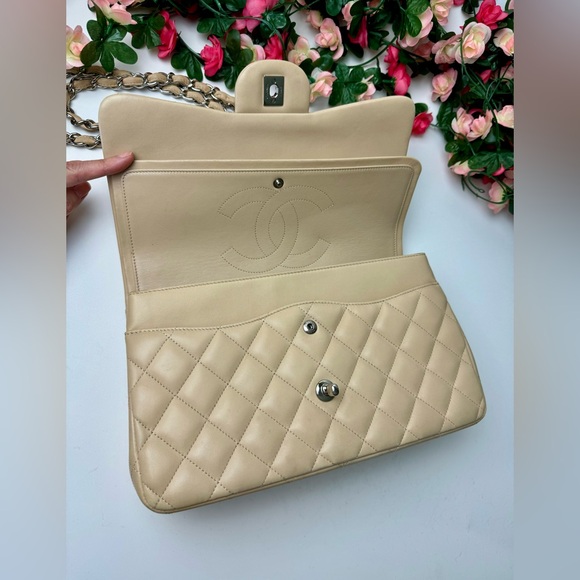 CHANEL JUMBO DOUBLE FLAP CLASSIC BEIGE - Picture 13 of 16